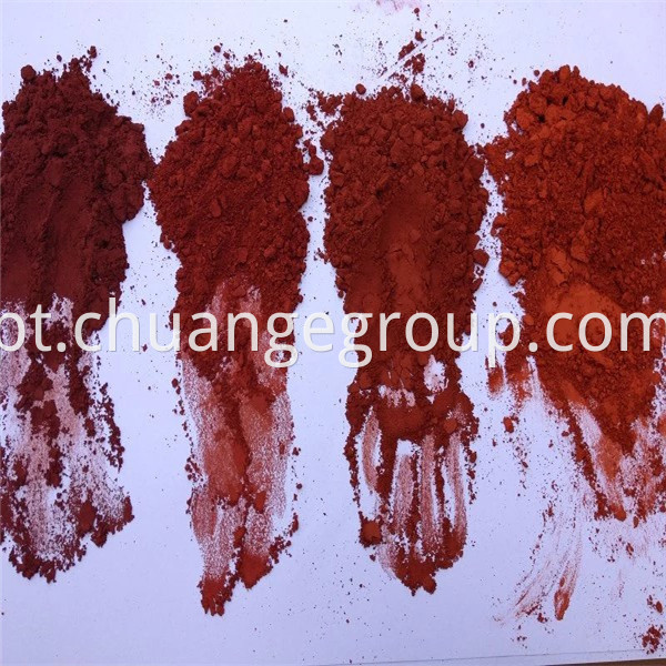 Nature Iron Oxide Red Pigments